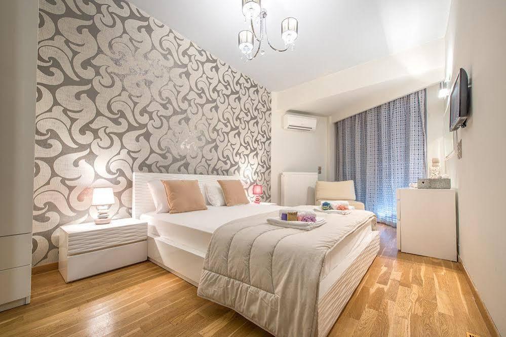 Astarte Villas - Istar Villa With Tennis Court Makhairádhon Dış mekan fotoğraf