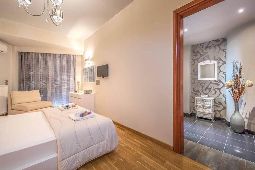 Astarte Villas - Istar Villa With Tennis Court Makhairádhon Dış mekan fotoğraf