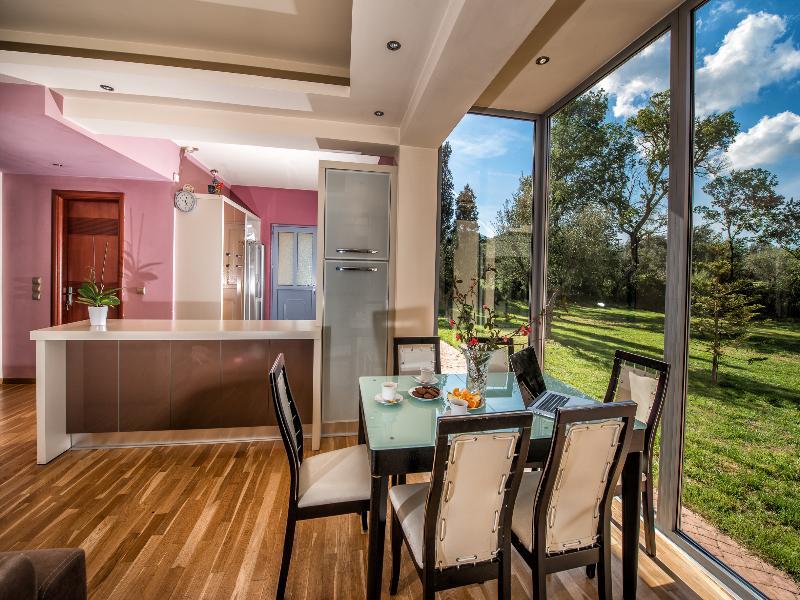 Astarte Villas - Istar Villa With Tennis Court Makhairádhon Dış mekan fotoğraf