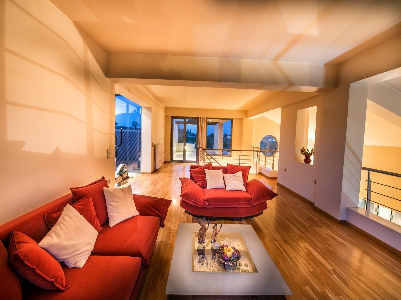 Astarte Villas - Istar Villa With Tennis Court Makhairádhon Dış mekan fotoğraf