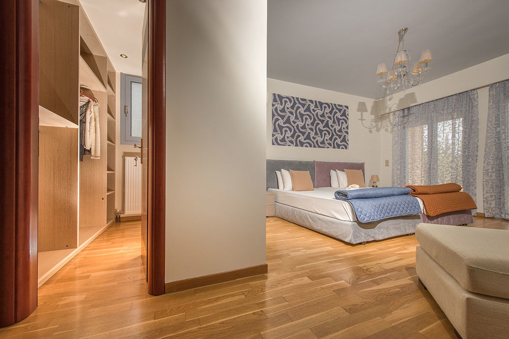 Astarte Villas - Istar Villa With Tennis Court Makhairádhon Dış mekan fotoğraf