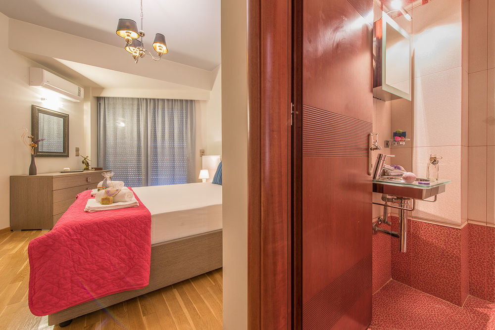 Astarte Villas - Istar Villa With Tennis Court Makhairádhon Dış mekan fotoğraf